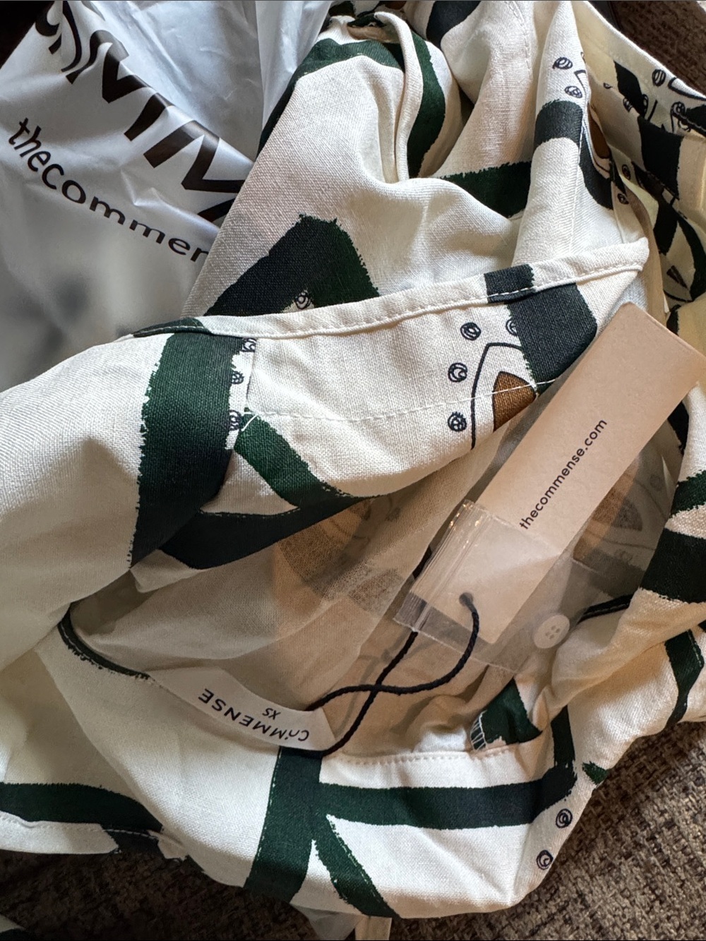 Commense Print Drawstring Shorts Set - Picture 7 of 7